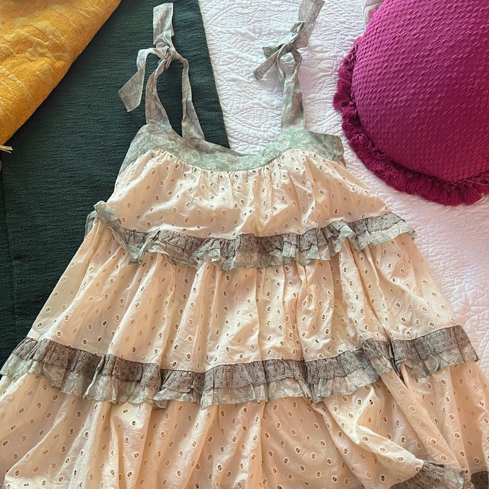 ANTHROPOLOGIE - forever that girl line - XS/S/M babydoll sundress